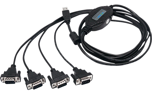 工業(yè)RS-232接口轉USB轉換器_UT-8814 USB轉四口RS-232轉換器